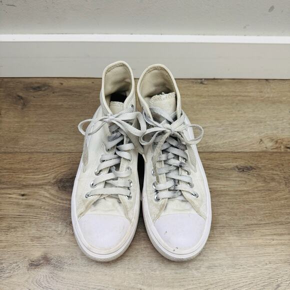 Converse Chuck Taylor All Star Move high-top platform sneaker white Womens 6 - Picture 4 of 10